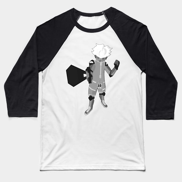 swordsman Baseball T-Shirt by Atzon